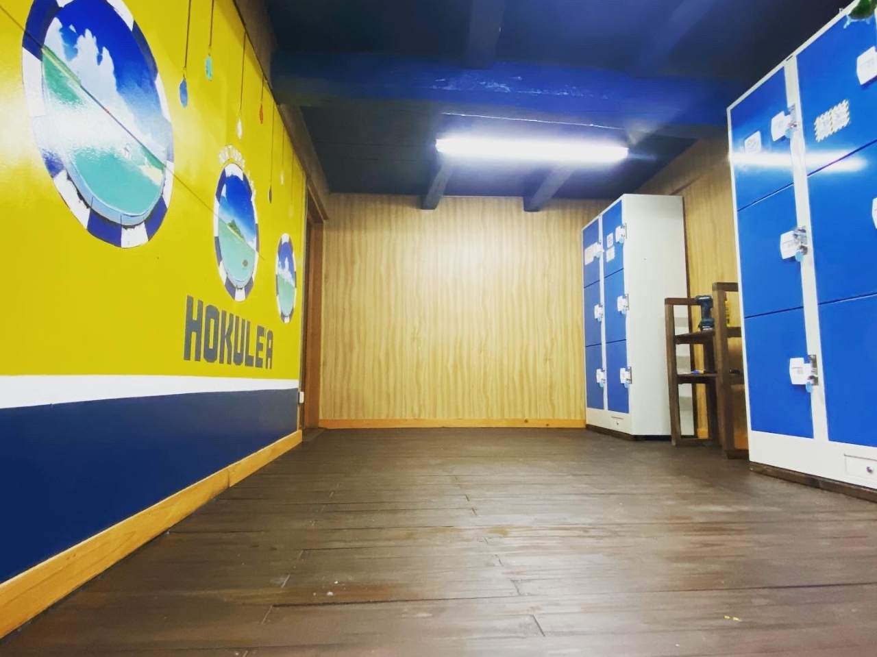 更衣室が可愛い!