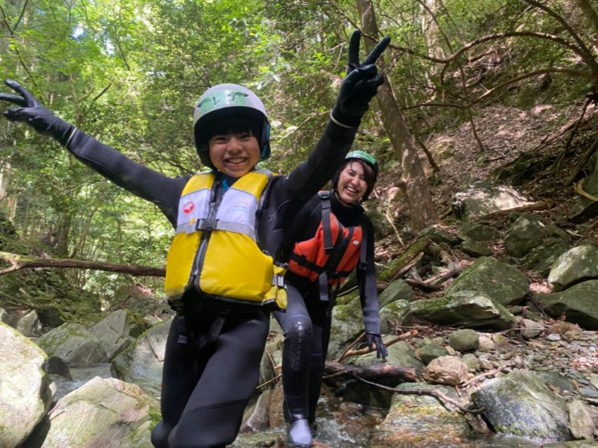 【7月・8月・9月限定!】平日割引もあり☆沢登り「シャワークライミングツアー」初...