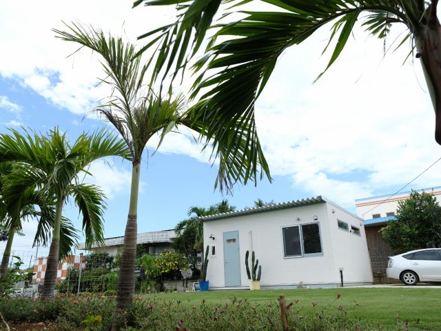 完全プライベートの小さなプレハブハウスでお待ちしています!