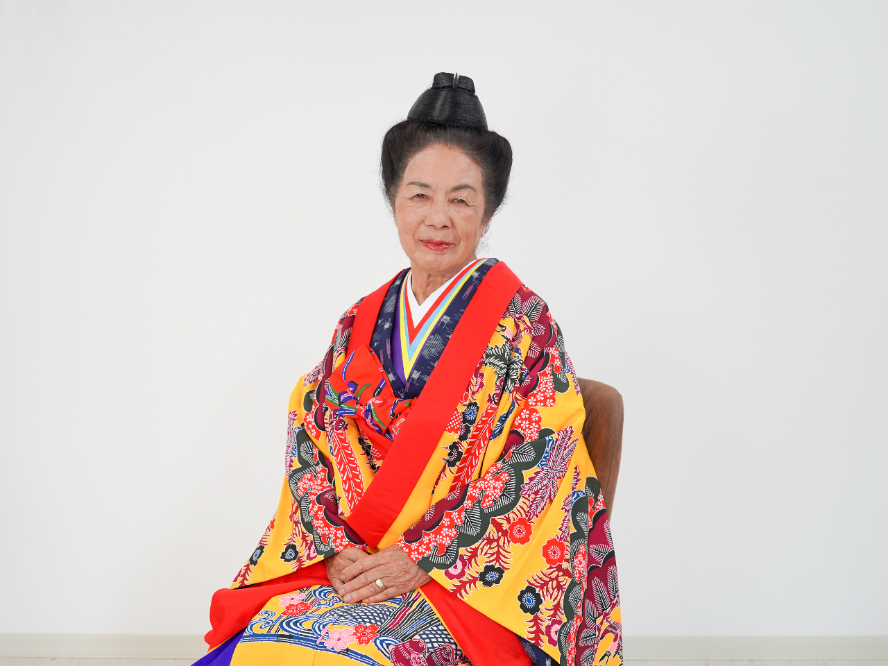 本格髪型*からじ結いにも変更も可能です。