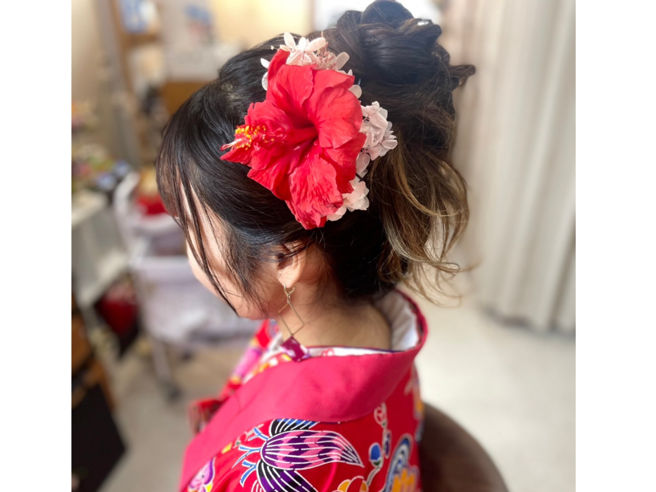 生花のハイビスカス