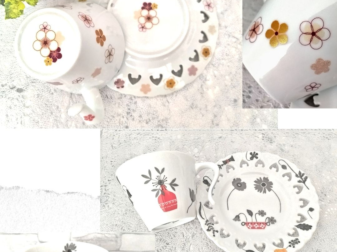 こちらも体験者の方の作品です☆彡親子でとても楽しくお作りいただけました☆彡お母様は70歳代♪細かな作業はお手伝いいたします♪素敵なティータイムが楽しみですね♪