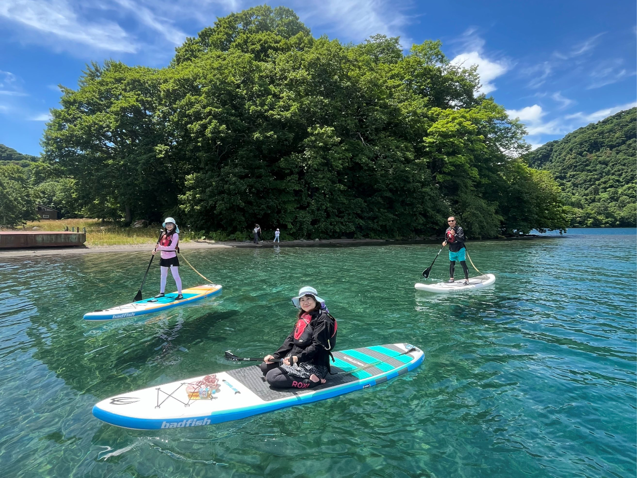 【洞爺湖SUP体験】初めてでも大丈夫♪美しい洞爺湖でゆっくりSUP体験ツアー♪