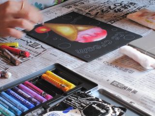 下絵があるので初心者の方も安心♪