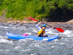 ちょっとドキドキ急流も乗り越えよう!
