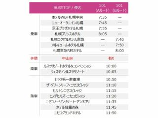 2025-26 札幌→ニセコ