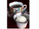 地元人気カフェの特製ジェラートとコーヒー