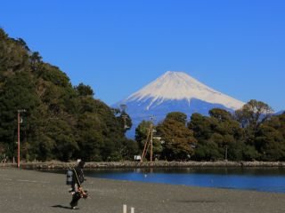 富士山が綺麗なロケーション