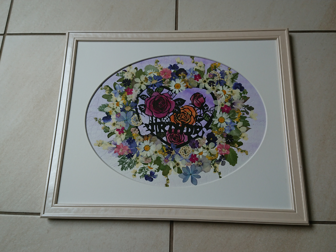 月曜日開催】女性にオススメ☆押し花アート、レカンフラワー
