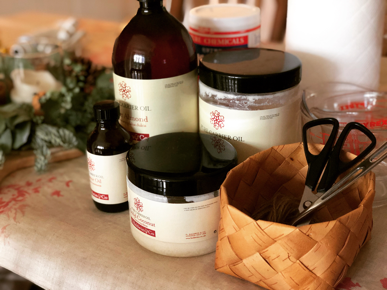 配合する原料は、全て英国Baldwin社の製品です。