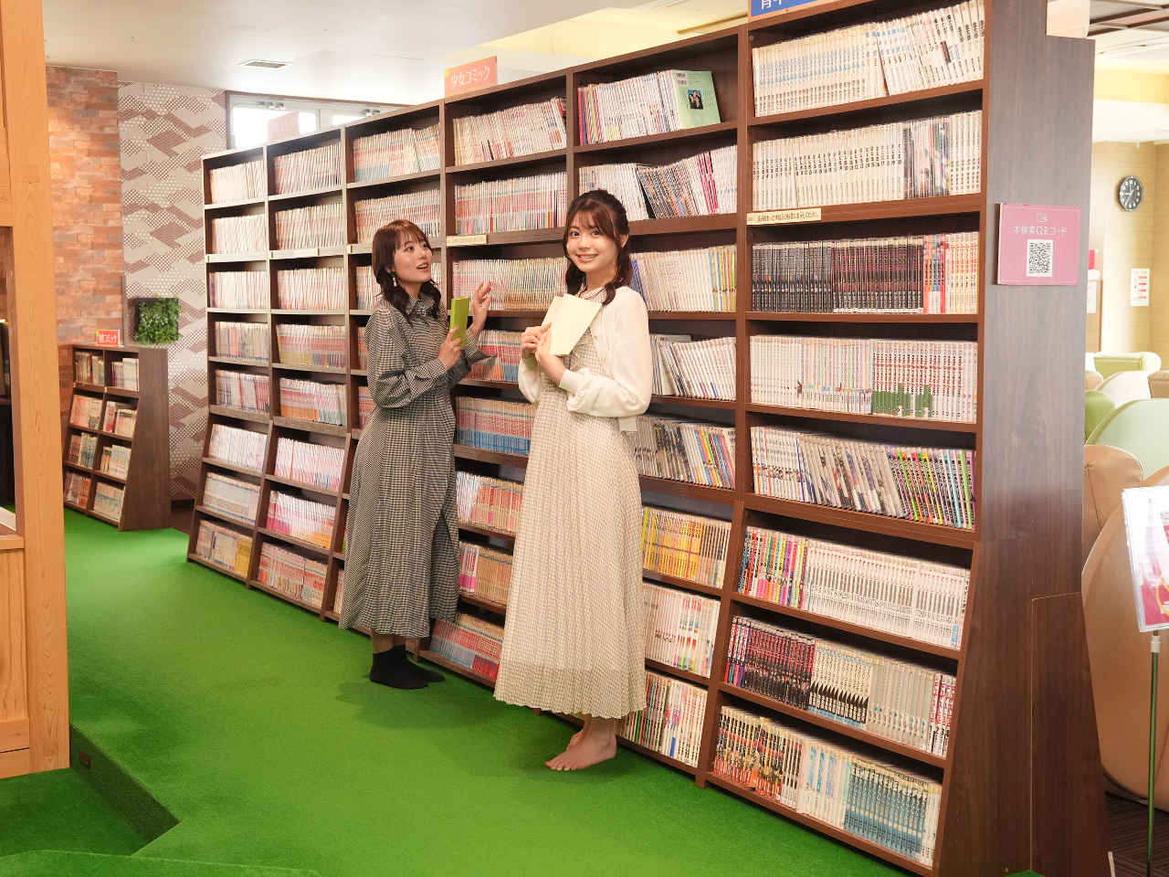 コミック2万冊以上! くつろぎながらコミックを読んだり、コワーキングスペースでPCをしたり。 ご利用スタイルに合わせてお楽しみいただけます。 全館WiF対応です