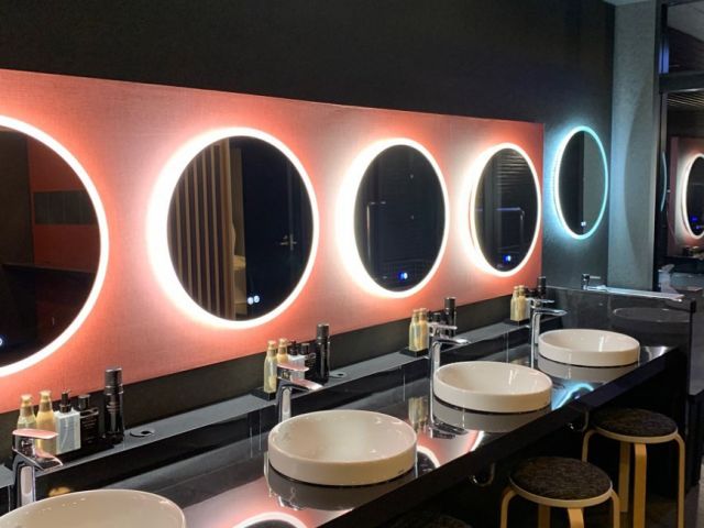 アメニティ完備!ドライヤーも!(画像は女性脱衣所です)