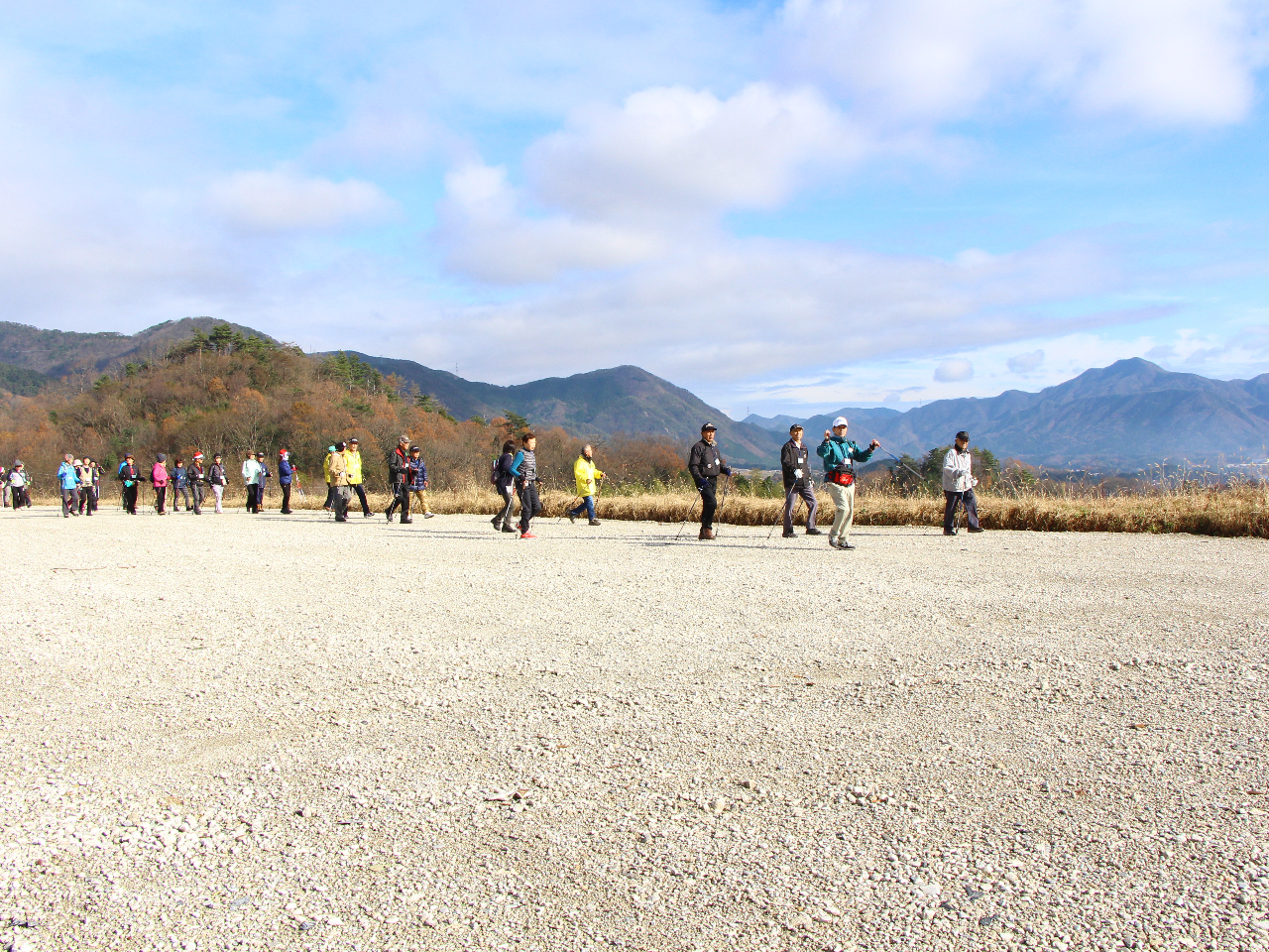 邑南町のノルディック公認コースの一番景色のいいところです。気分爽快!