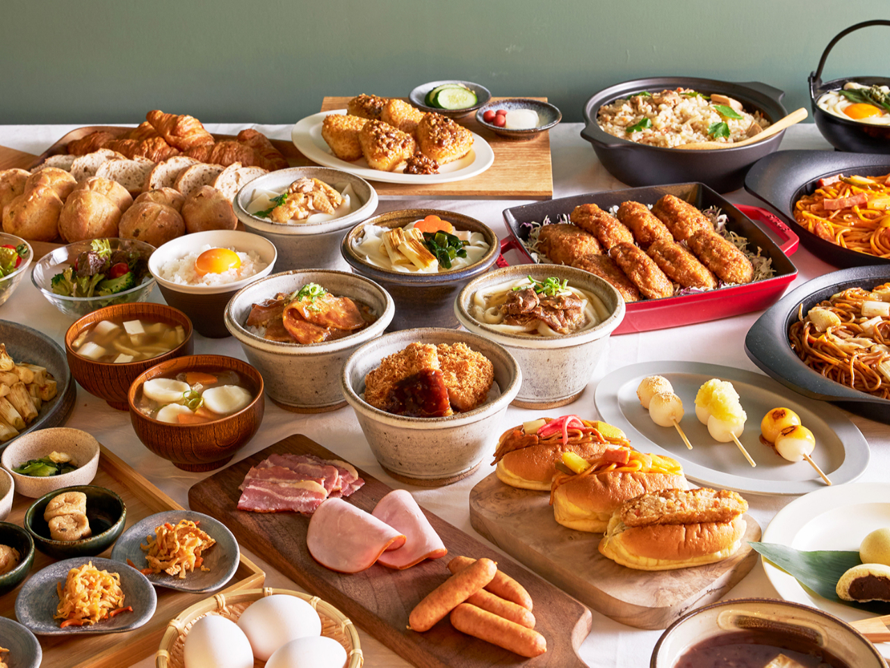 【朝食のみ・90分制】ご当地メニュー盛りだくさん!!埼玉の美味しいフードが集まる...