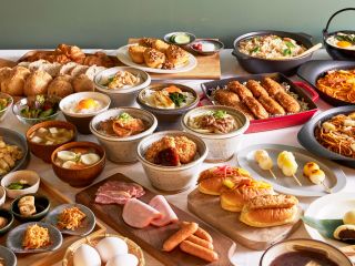 埼玉の美味しいフードが集まるマーケットのような朝食ビュッフェ