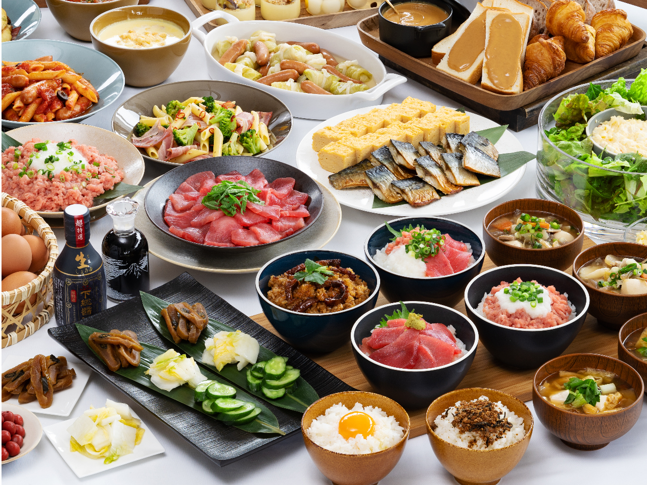 ■朝食ビュッフェ■\スカイビュー/オリジナル丼・手作りスイーツなど千葉県産のこだ...