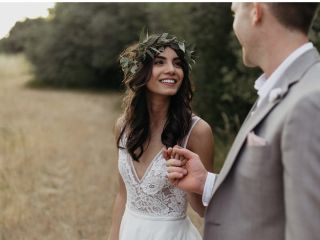 ウエディングハウス運営のキャンプ場ならでは!ウエディングドレスを着ての写真撮影プラン※写真はイメージ