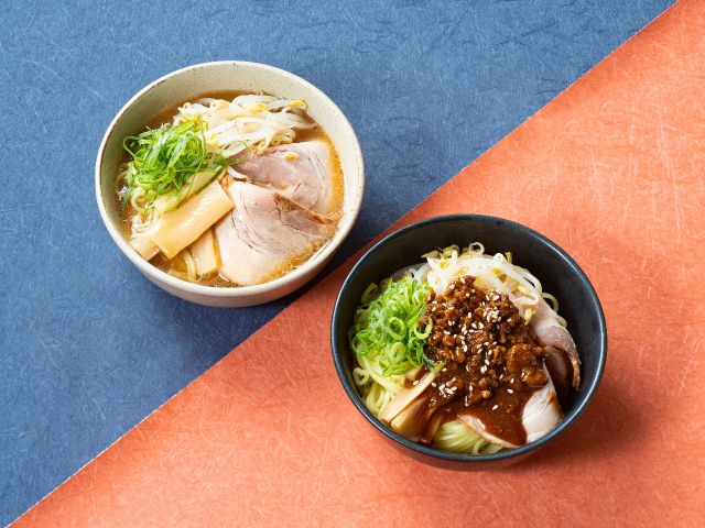 【日替わり麺】中華そば・汁なし担々麺
