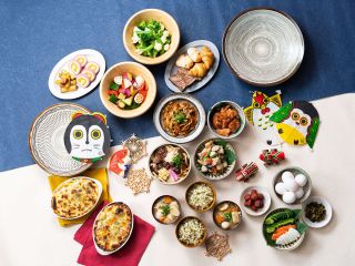 郷土料理を取り入れた無料朝食ビュッフェ!ほっとひといき。心と体に染み渡る、元気の出る朝ごはん。