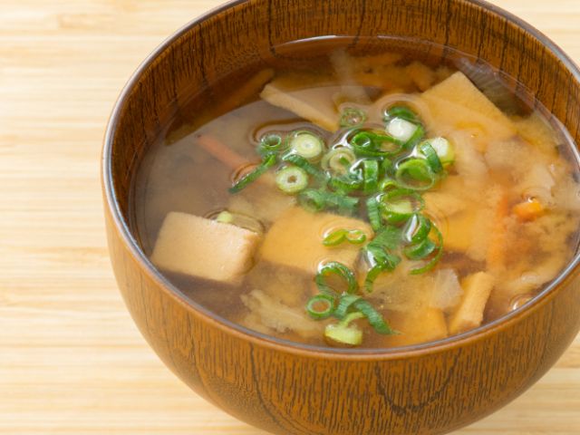 *上久味噌のおみそ汁*上質なたんぱく質たっぷりのお味噌汁♪無添加のお味噌です