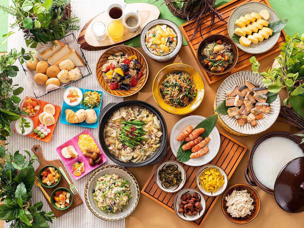 博多名物もありの元気の出る朝ごはん♪