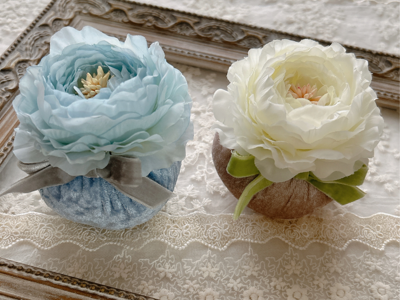 \*フルールサシェ*/コロンと可愛いフレグランスサシェを作りましょう♪