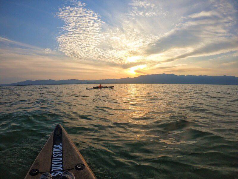 SUP�̏�ŗD��ȂЂƂƂ������߂�������������