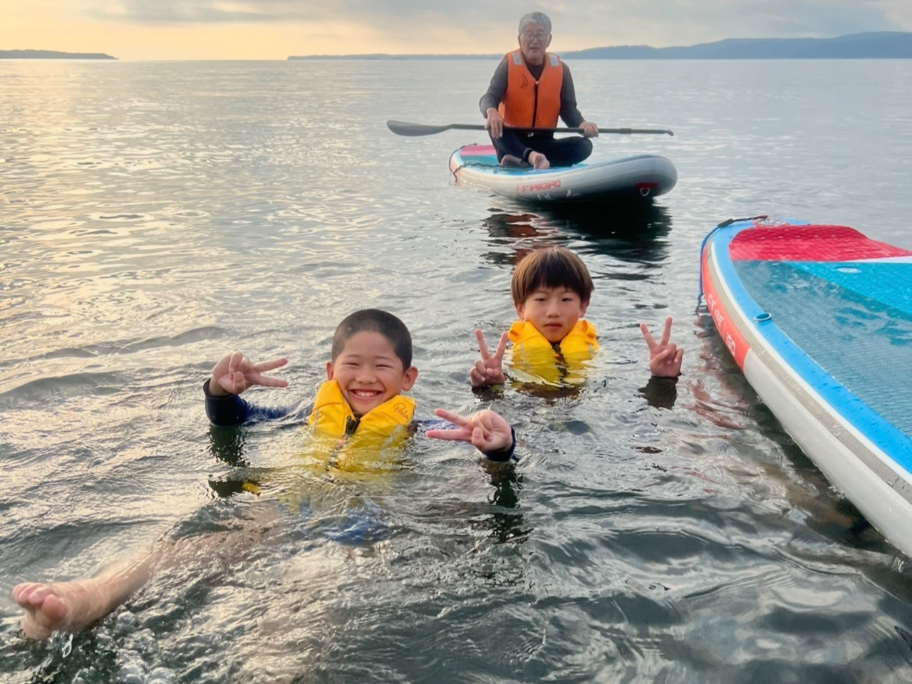 能登・穴水のSUP（サップ）体験】日本海側屈指の鏡面ベタ凪。初めての