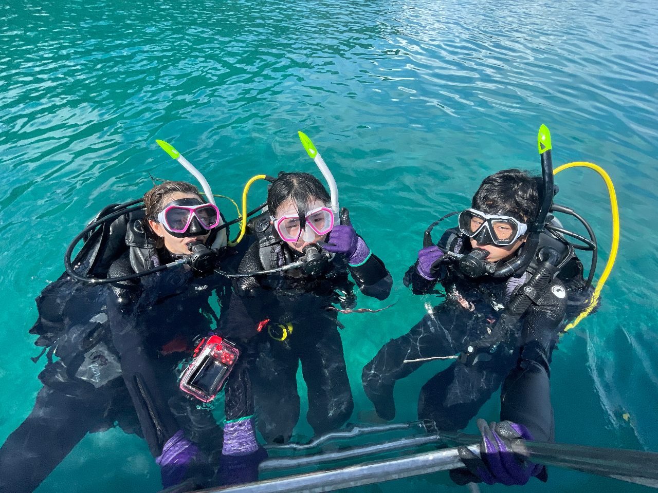 皆様の限られた柏島滞在時間を私達に下さい。柏島の海でその日の水中コンディションによりガイドさせて頂きます!体験ダイビングでも十分楽しめる内容になってます。