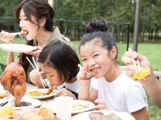長居公園で楽しくBBQ!