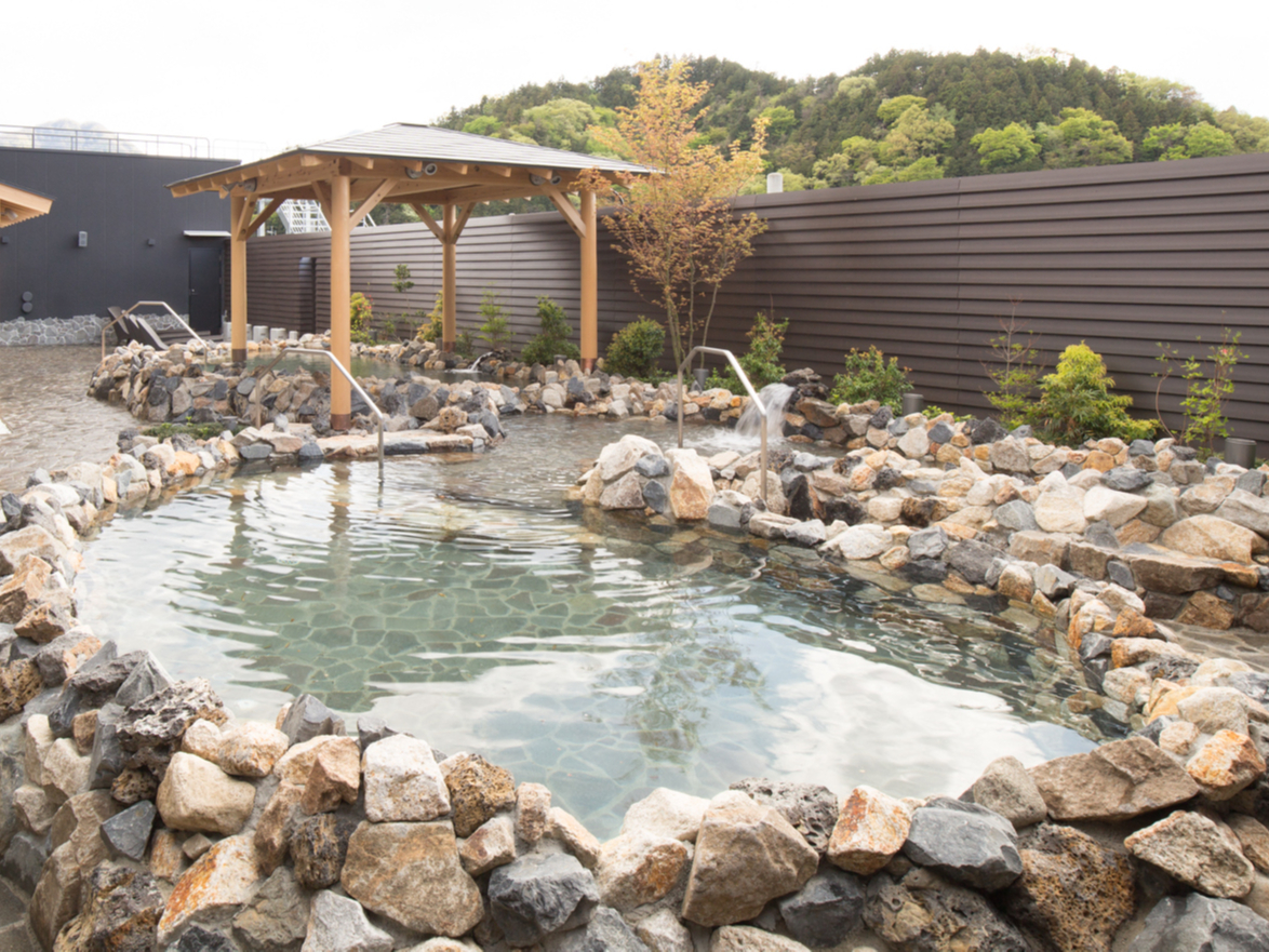 男子露天風呂です。