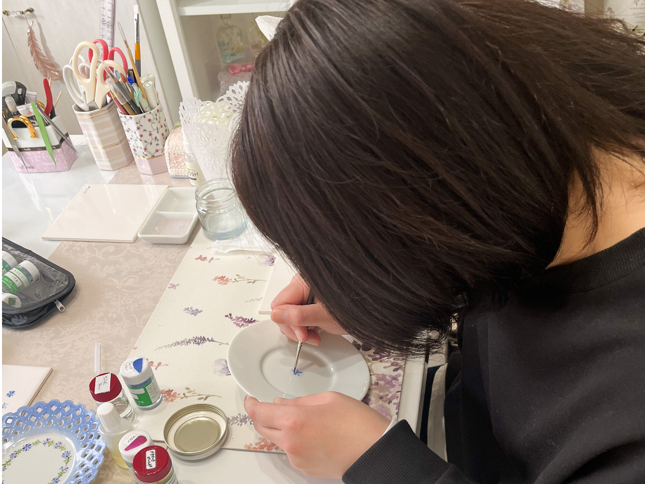 千葉・柏】初めての絵付け体験☆ヨーロピアンチャイナペイン