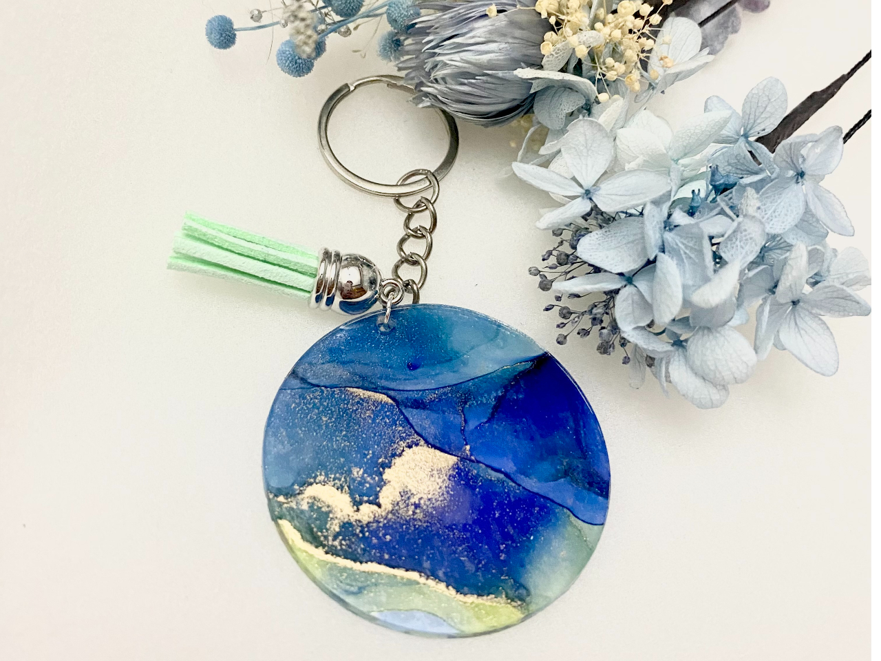 キーホルダーも作れます