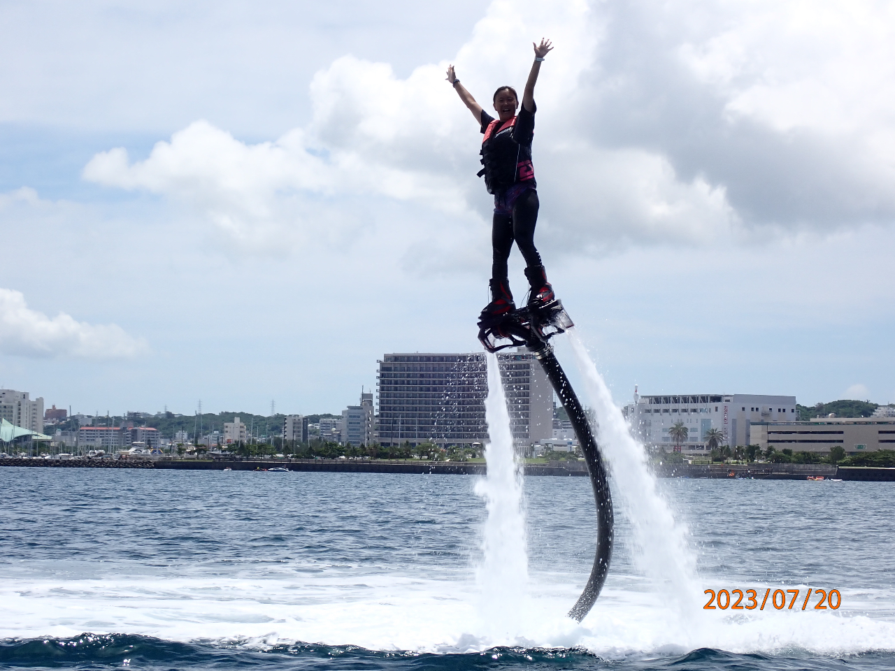 初心者でも安心♪15分×3回 45分でフライボードマスター!/Blue Origins