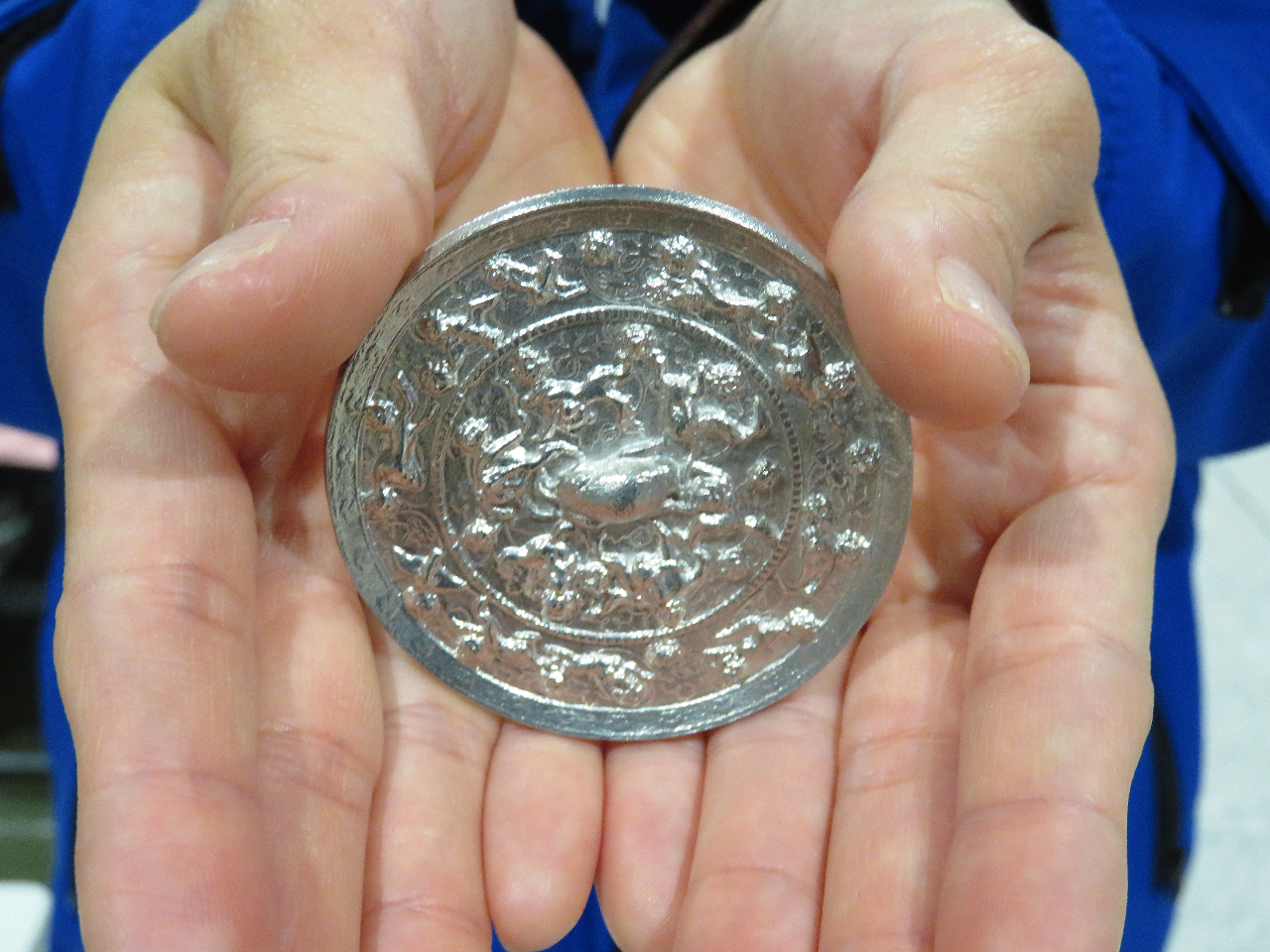 海獣葡萄鏡(小)完成!