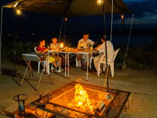 焚き火とBBQをお楽しみいただけます!