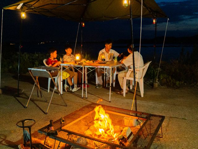 焚き火とBBQをお楽しみいただけます!