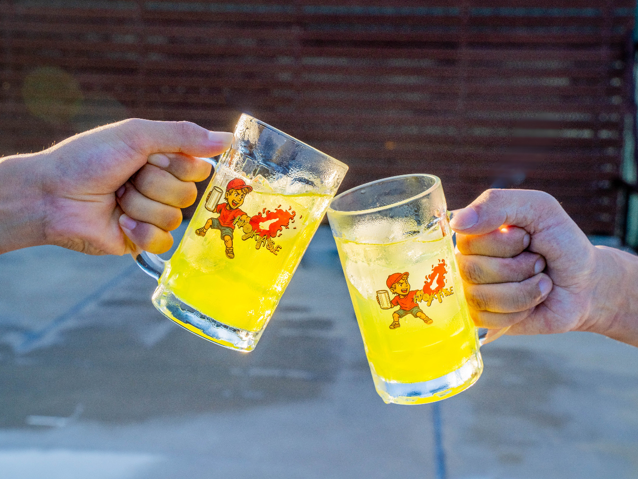 サウナの後のオロポ(プラン一部)