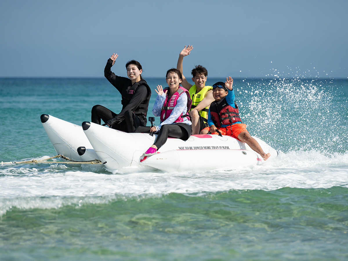 人気！マリンスポーツ2時間乗り放題プラン 【カップル】【子供連れ