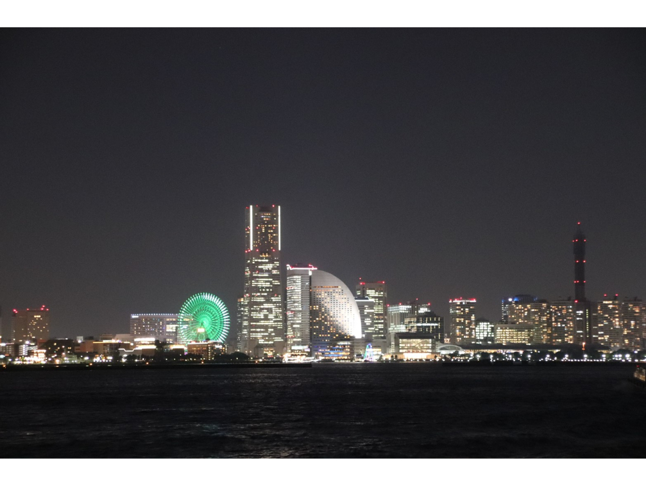 K630 駅から5分で桟橋へ！【自由席】！工場夜景＋みなとみらいの夜景