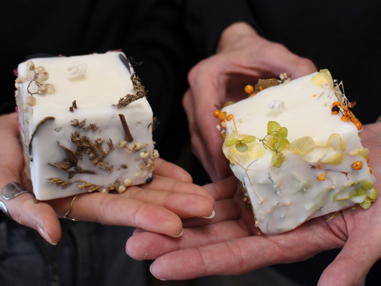 カップルで作りに来てくださいました!