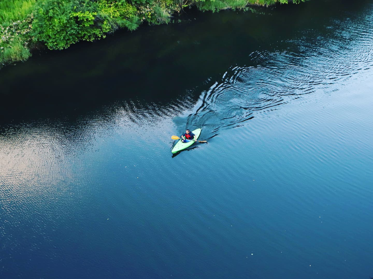 流れも穏やかで初心者も安心して体験出来ます♪