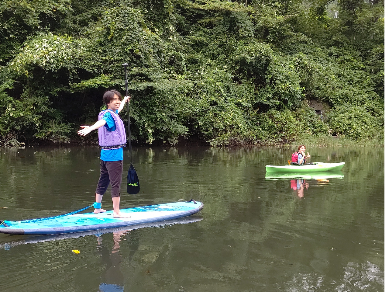 フィールドのダム湖は何時でも貸切状態で、プライベート気分♪