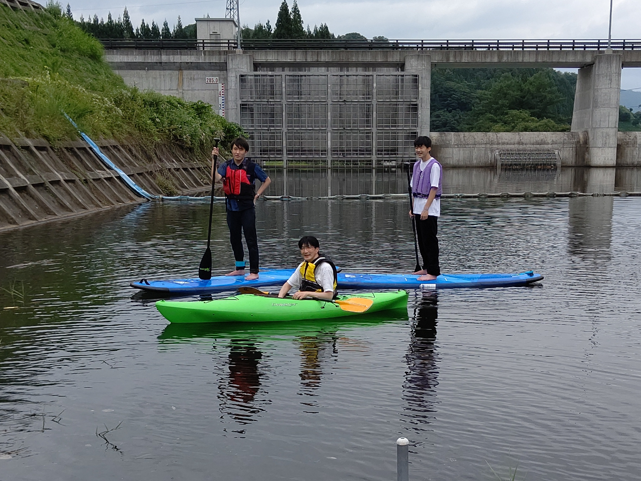 親子でカヤック&SUP体験♪
