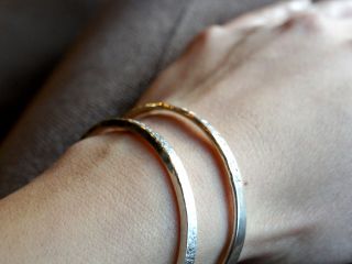 オリジナルのバングルが当日お持ち帰りでお作りいただけます!