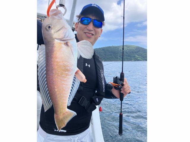 超高級魚!白甘鯛タイラバにて(^○^)