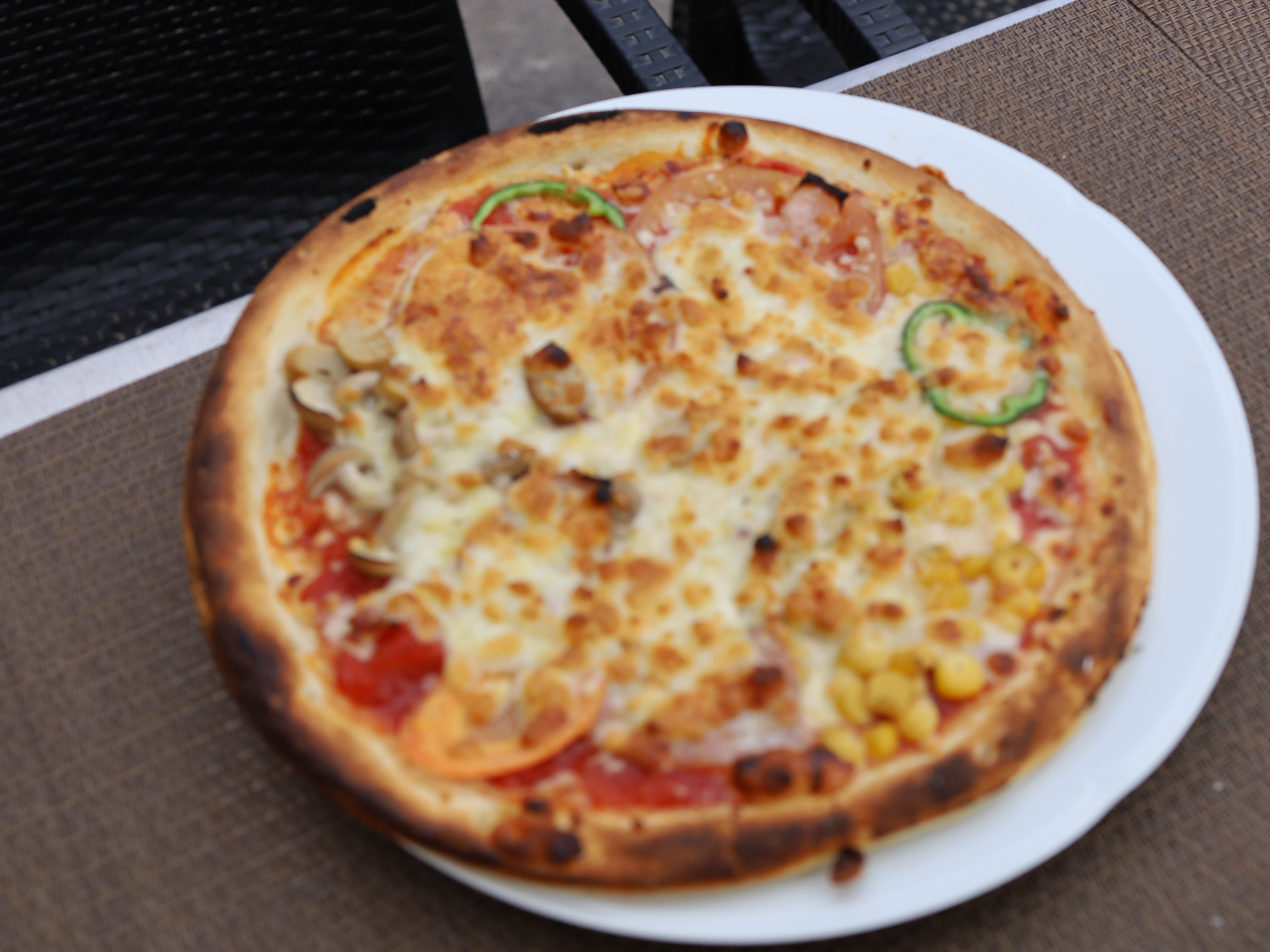 オリジナルピザ完成!!