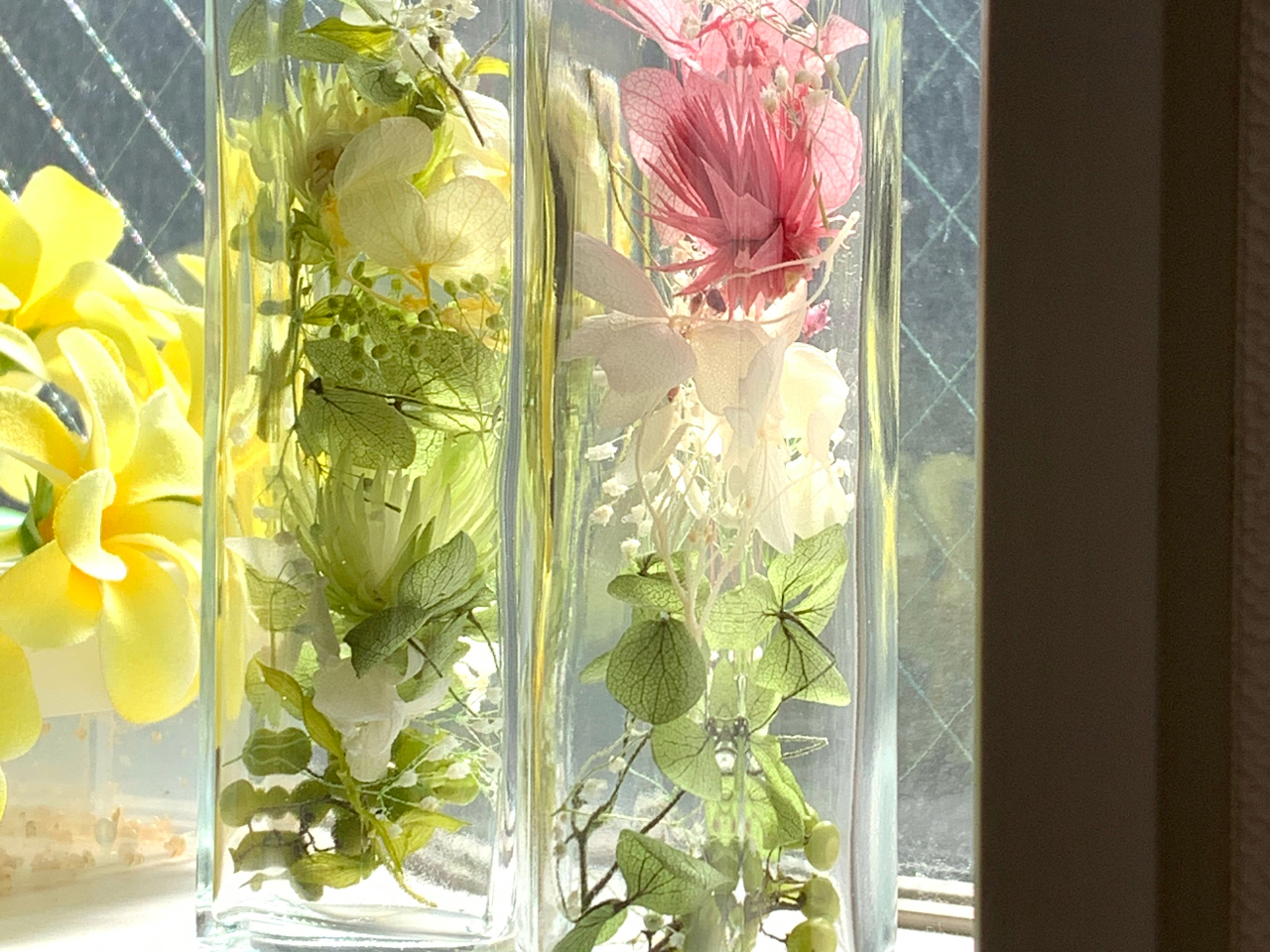 グリーン系も癒やされますね♪