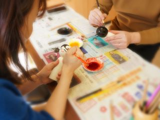 自分だけのオリジナルこけしを作れます☆