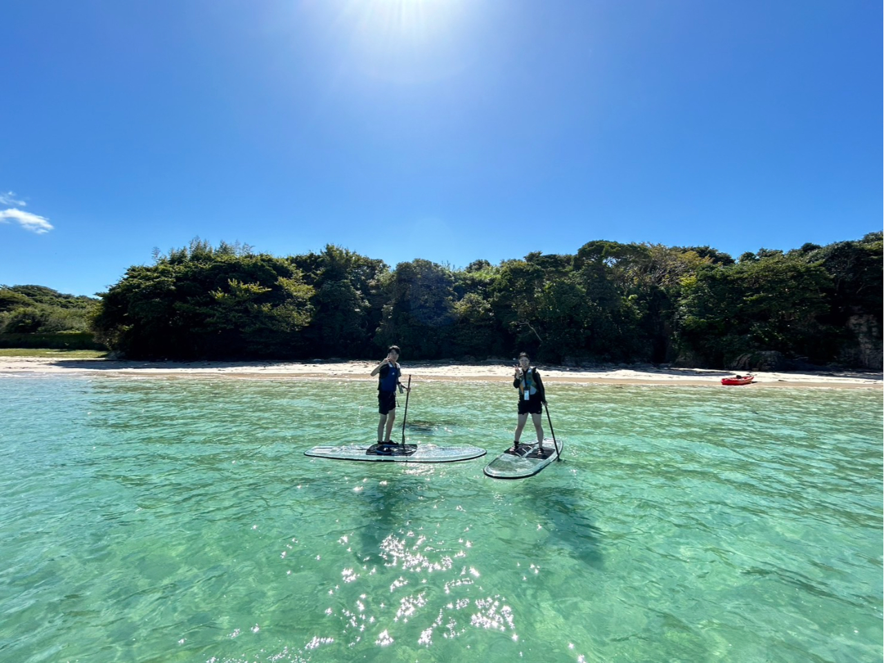 伊勢志摩×クリアSUP】空中に浮いているみたい！全面透明「クリアSUP